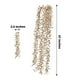 Efavormart 2 Pack | 41" Metallic Gold Artificial Hanging Ivy Leaf Stem ...