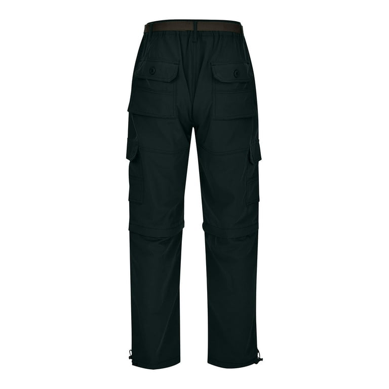Peaskjp Cargo Pants for Men Work Men's Cargo Pants with Pockets Pants for Men Casual (Grey,XL), Multicolor