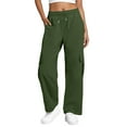 thumbnail image 3 of WILLBEST Pantalones Casuales para Mujer para Uso Diario y Deportes: Cómodo Diseño de Pierna Recta con Cintura Elástica y Bolsillos Funcionales. Mediana, 3 of 6