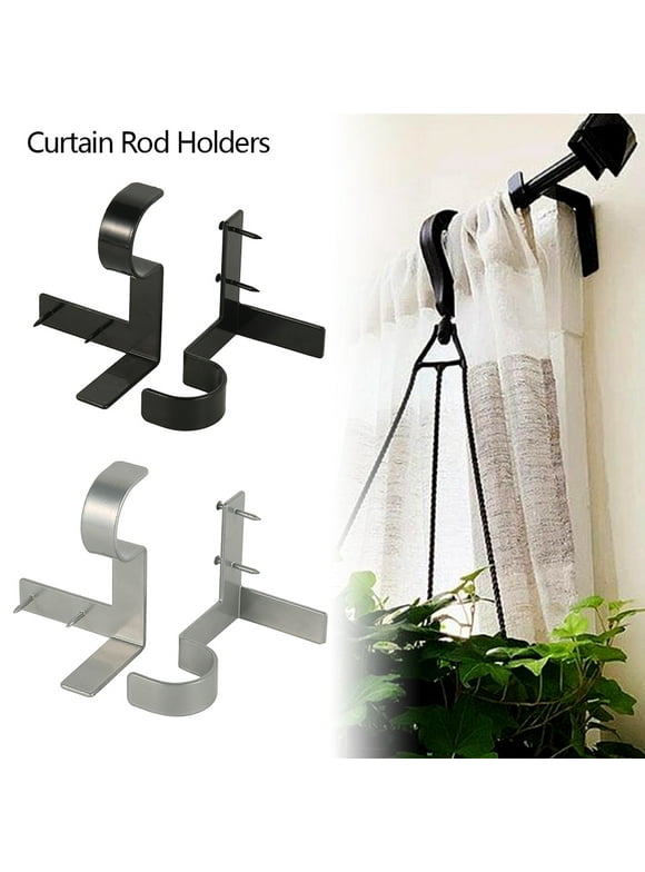 No Drill Curtain Rods in Curtain Rods