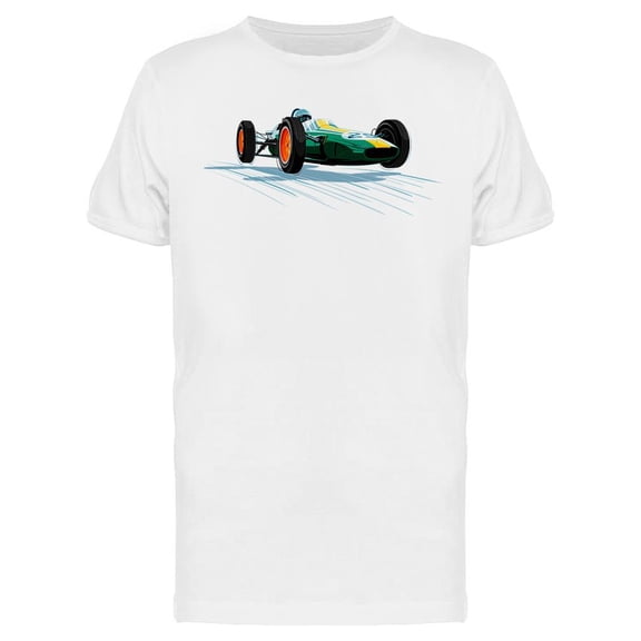 Vintage Racing Car T-Shirt Men -Image by Shutterstock, Male XX-Large