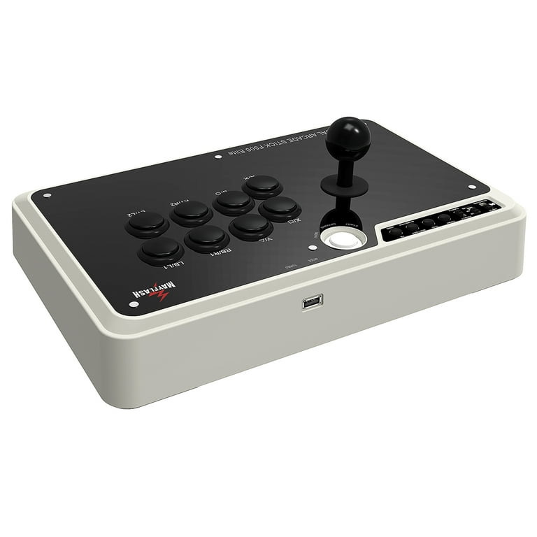 Dark Matter Arcade Fighting Stick with Sanwa joystick and Vewlix style  buttons for Windows, Xbox One, PlayStation 4, Nintendo Switch, and Android  