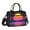 A Retro-Wave Landscape, variant on Large Insulated Lunch Bag With Adjustable Strap 9L/12L Capacity For Work Picnic Travel A Retro-wave Landscape
