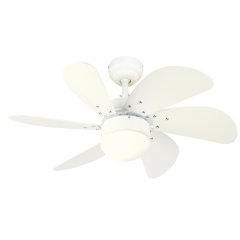

Westinghouse Westinghouse - 72344 - Turbo Swirl 30 in. White LED Indoor Ceiling Fan