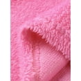 thumbnail image 4 of Fangasis Women Knit Tops Solid Color Pullover Long Sleeve Tunic Blouse Ladies Casual Fleece Fuzzy Top Plain Loungewear Rose Red XXXS, 4 of 6