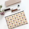 thumbnail image 6 of Easygdp Thanksgiving Turkey Makeup Bag Toiletry Bag Canvas Makeup Bags Zipper Cosmetic Pouch Travel Cosmetic Pouch for Women Gifts, 6 of 7