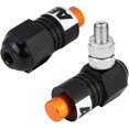 thumbnail image 1 of AVVEKI Universal Motorcycle AntiLock Brake System Antilock Accessory Kit Aluminum Alloy Screw Brake Caliper Assist ABS System(black) A0508, 1 of 6