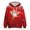 Black, variant on Herrnalise Men's Fashion Casual Christmas 3D Printed Sweater Long Sleeve Hooded Pocket Top Sweater Red