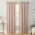 thumbnail image 1 of Sun Zero Easton Panneau de Rideau de Poche à Tige Écoénergétique, 40 x 95 Po, Rose Blush, 1 of 5