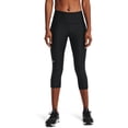 thumbnail image 1 of Leggings Capri HeatGear Armour Mujer Under Armour Negro/Blanco, 1 of 5