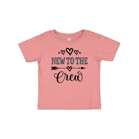 

Inktastic New To The Crew Baby Boy Gift Baby Boy T-Shirt