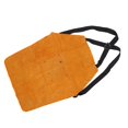 thumbnail image 4 of Delantal de soldadura Correa ajustable de cuero Anti salpicaduras Retardante de llama para trabajo de corte, 4 of 8