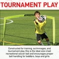 thumbnail image 5 of Franklin Sports MLS Tornado Kids Soccer Ball - Size 4 Youth Soccer Ball - Soft Cover - Great for Kids and Toddlers, 5 of 7