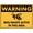 Warning Sign 3, variant on Warning Bees/Wasps Active Sign – 8x12 Inch RustFree Aluminum,Reflective & Weatherproof Metal Sign,HighVisibility Outdoor Safety Warning for Home or Garden