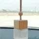 thumbnail image 4 of Kenally Colgante de Perfume para coche, ambientador retrovisor, aceites esenciales, botella vacía transparente recargable, difusor cuadrado Kits de molduras para tableros de automóviles, 4 of 6