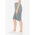 thumbnail image 3 of Woman Within Plus Size Knit Bermuda Short, 3 of 3