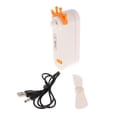 thumbnail image 2 of ventidor de mano portátil USB Recargable Air Travel Orange naranja perfke Ventilador USB de mano, 2 of 9
