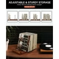 thumbnail image 3 of Soporte para discos de vinilo BS-VOG que ahora reproduce 50 LP Storage Wood, 3 of 9