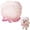 Pink, variant on Small Dog & Cat Mesh Head Protector Snood, Pet Face Guard Anti Eating Muzzle Cover Blocks Foxtails Thorns Sticks and Rocks