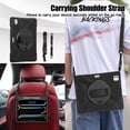 thumbnail image 5 of Dteck Case for iPad Pro 11 inch M4 2024,Heavy Duty Armor Shockproof Kids Case with Rotating Stand & Hand/Shoulder Strap for iPad Pro 11-in. (M4),Black, 5 of 7