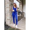 thumbnail image 5 of Conjunto Deportivo PRETTYGARDEN Mujer Sin Mangas Cuello Redondo Azul XL, 5 of 5