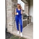 thumbnail image 5 of Conjunto Deportivo PRETTYGARDEN Mujer Sin Mangas Cuello Redondo Azul XL, 5 of 5