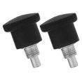 thumbnail image 1 of unbranded 2Ud Pomo Universal Pull Pin Negro Para De Ejercicio Y Equipos De Fitness En Gimnasio, 1 of 8