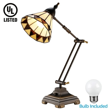 Escena Tiffany Style Swing Arm Table Lamp Desk Light Escena Tiffany Style Swing Arm Table Lamp Desk Light Colored Gl