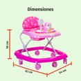 thumbnail image 5 of Andadera Para Bebé Starkids N5218 Con Llantas 360° Rosa, 5 of 5
