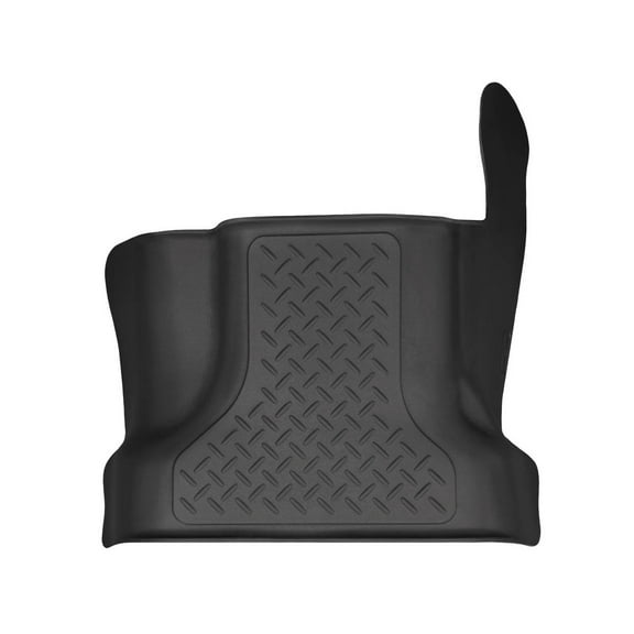 Husky Liners 83361 Weatherbeater Floor Mat Fits 2015-2025 Ford F-150/F-250/F-350/F-450 SuperCab/SuperCrew Crew Cab Center Hump Liner 1pc Black