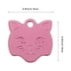thumbnail image 2 of KAKOWELY 10 etiquetas con forma de cabeza de gato para identificación de perro, adorables etiquetas con nombre para mascotas, dijes para collar de mascota, 2 of 5
