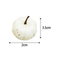 thumbnail image 7 of Artificial Pumpkins Decoration Set Fall Decor Foam Fake Faux Crafts Lifelike Small Pumpkin for Decorating Home Halloween Autumn Harvest Table Decor style D, 7 of 7