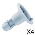 thumbnail image 1 of 4 Tapones De Inserción Para Desagüe De Suelo De Ducha, Color Azul, 1 of 4