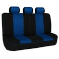 thumbnail image 1 of Edgy Piping Padded Car Seat Covers Fit For Car Truck SUV Van - Rear Bench, 1 of 3