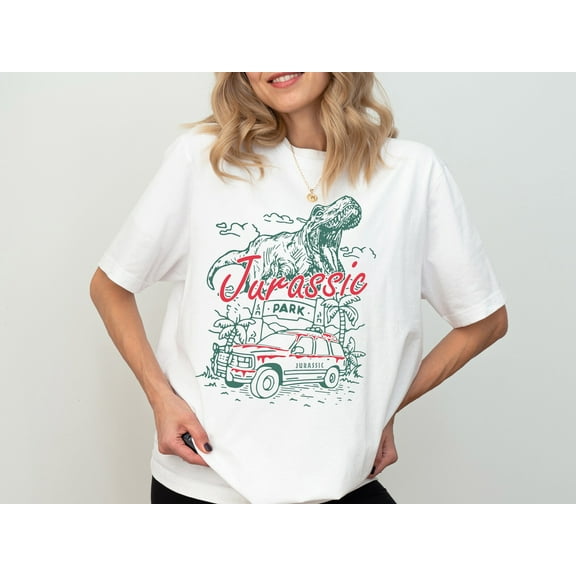 Jurassic World T-Shirt, Disneyland Park Tee, Dinosaur T-rex Shirt