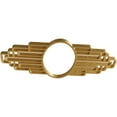 thumbnail image 2 of 20"W x 10"H x 9 1/2"IH x 5 1/2"IW x 1/2"P Elizabeth Architectural Grade PVC Pierced Ceiling Medallion, Gold, 2 of 10