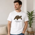 thumbnail image 2 of Slow Motion Over No Motion Turtle Graphic T-Shirt, Unisex Classic Tee, 2 of 9