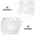thumbnail image 3 of Miangastore Bird Waterer Acrylic 3Pcs, 3 of 8