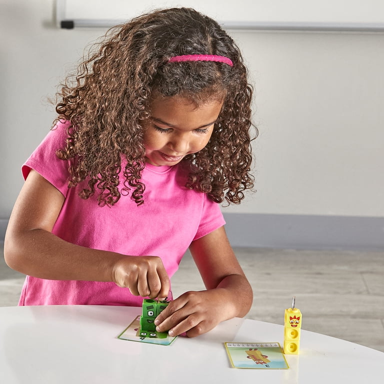 hand2mind Numberblocks 1-10 MathLink Cubes 100 Pcs, Preschool Math