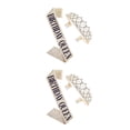 thumbnail image 2 of Minnieouse Rhinestone Crystal Headwear Satén portátil Faja Suministros para fiestas Cinturón de etiqueta tipo 6 2Conjunto, 2 of 6