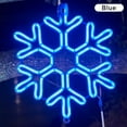 thumbnail image 1 of 40CM Large Snowflake String Light Outdoor Snowflake Led Hanging Lamp Backyard Pa, 1 of 5