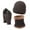 Coffee, variant on Prolriy Hat and Scarf Set for Women, Womens Mens Winter Hats Scarf Touchscreen Gloves Set Warm Fleece Caps Neck Warmer Gifts for Women Men Hats for Men Black