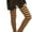 Black/Orange, variant on ToBeInStyle Girl's Striped Opaque Tights - White/Red - 1-3 Years
