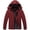 Burgundy, variant on Mens Waterproof Ski Snowboard Jacket Windproof Winter Mountain Snow Coat Black L