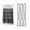 Black, variant on U Shaped Hair Pins for Buns, 100 PCS 2.8" Hair Pins for Women Hair Styling with Thick Hair
