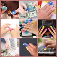 thumbnail image 3 of 30 Pieces Silicone Guitar String Fingertip Protection Press Accessories Exercising Non-Slide Hand Covers Caps Colorful Protector Press Accessories Beginners, 3 of 8