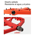 thumbnail image 4 of Pedal Antideslizante  Bloosom Extragrande De Nailon P/bicicleta Rojo, 4 of 4