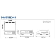 مقياس حوسبة الأسعار CAS S-2000 Jr مع شاشة LCD 60 رطلاً