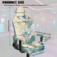 thumbnail image 7 of Xoenoiee Butterfly Flower Print Gaming Chair Cover, Soft Gaming Chair Slipcovers for Office, Soft Spandex Gaming Chair Slipcovers with Armrest Covers for Office Chair, Computer Chair, 7 of 7
