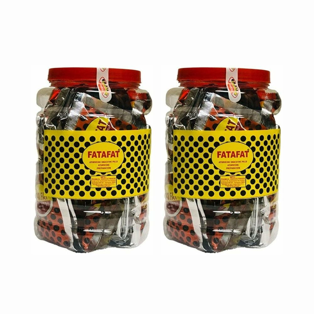 Fatafat Candy Ayurvedic Digestive Pills 35 Pouches Of 12g Each (Pack of